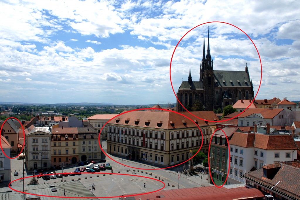 BRNO - ZELNÝ TRH atrakcie