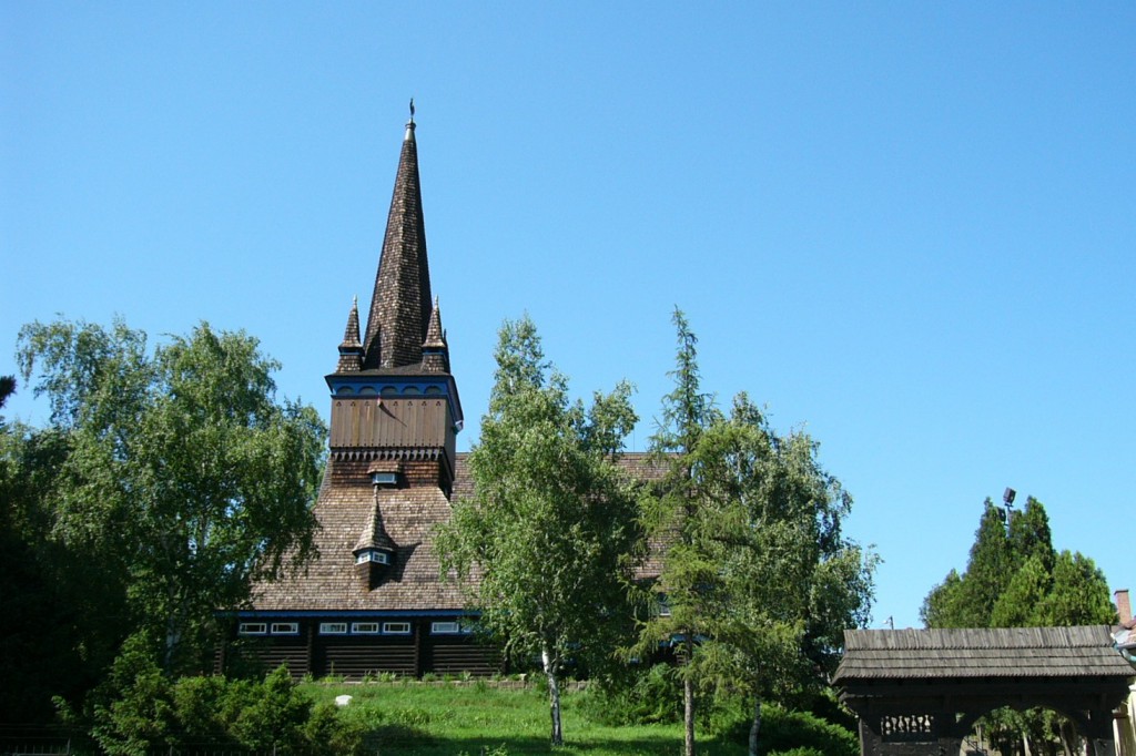 Wikipedia Miskolc drevený kostol