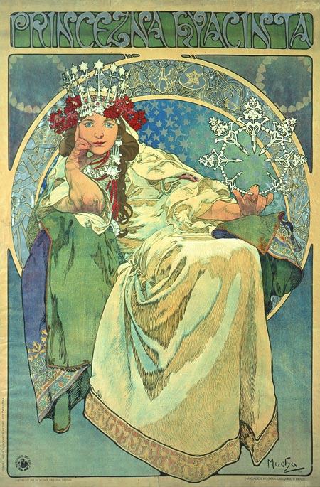 Wikipedie - Mucha Alfons - Princezna Hyacinta 1911